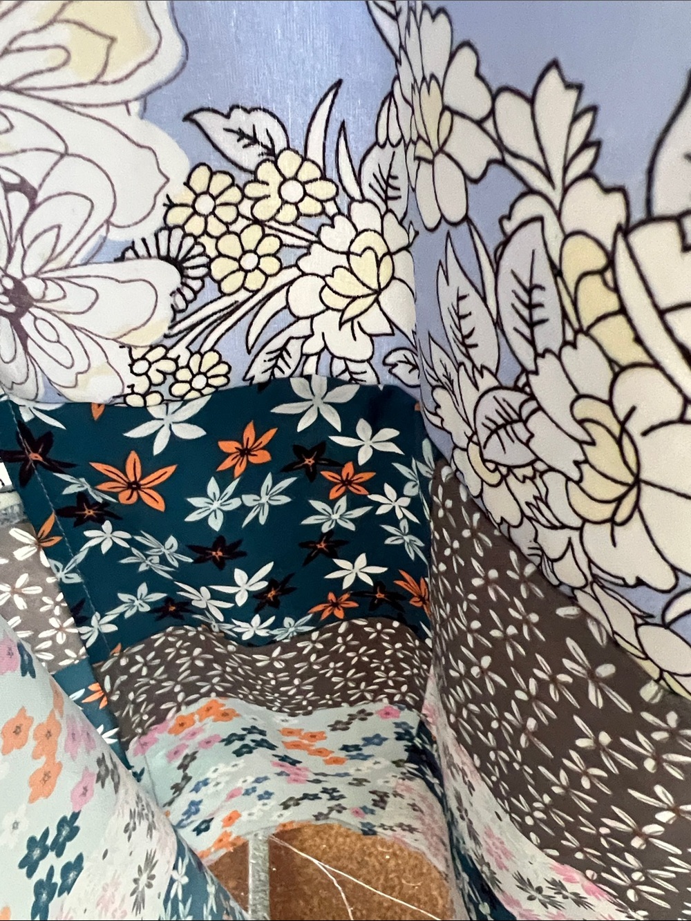 Boho Gigio Mixed media patterned duster S - Picture 5 of 6